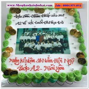 Bánh Sinh Nhật In Hình Ảnh - H334